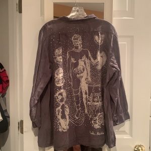 Very rare MP• Cotton twill Brene workshirt frida tears